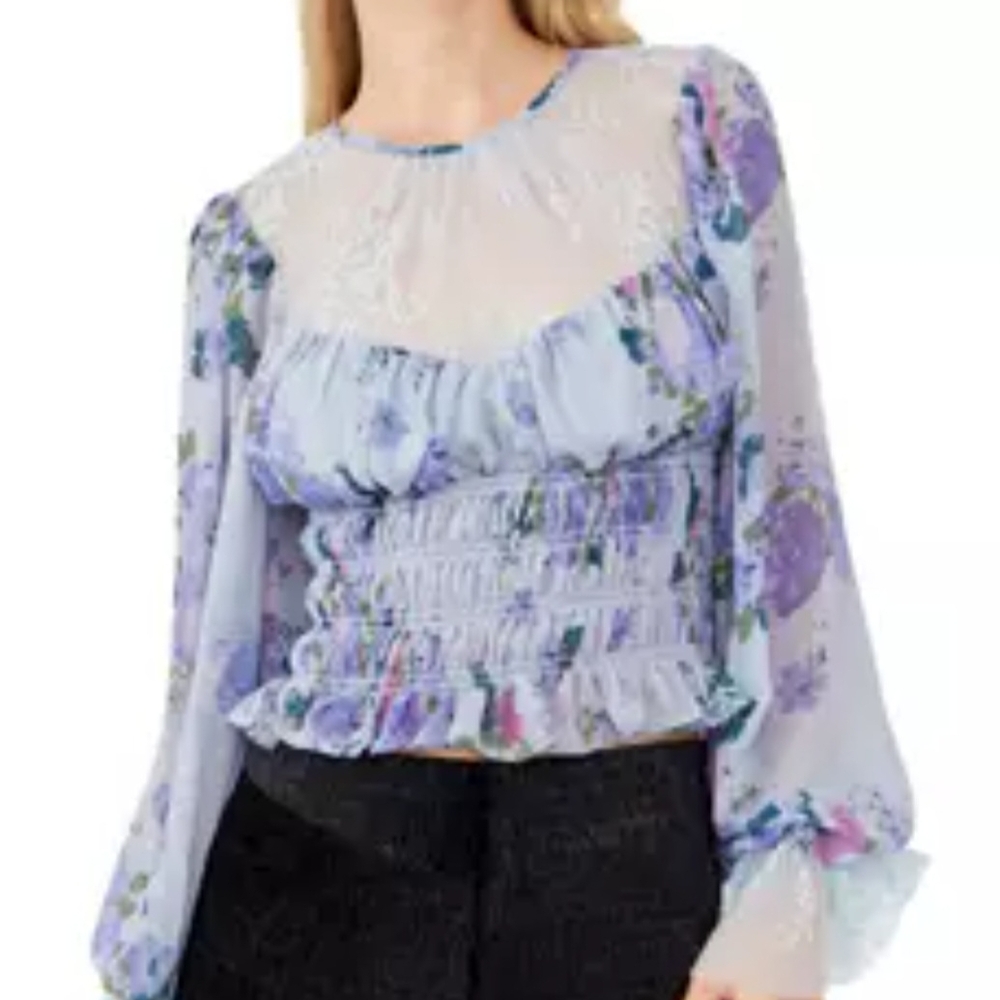 FREE PEOPLE Daphne Blouse Small  New
